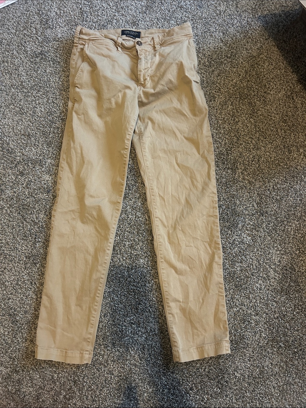 American Eagle Outfitters Beige/Tan Slim Chino Pants